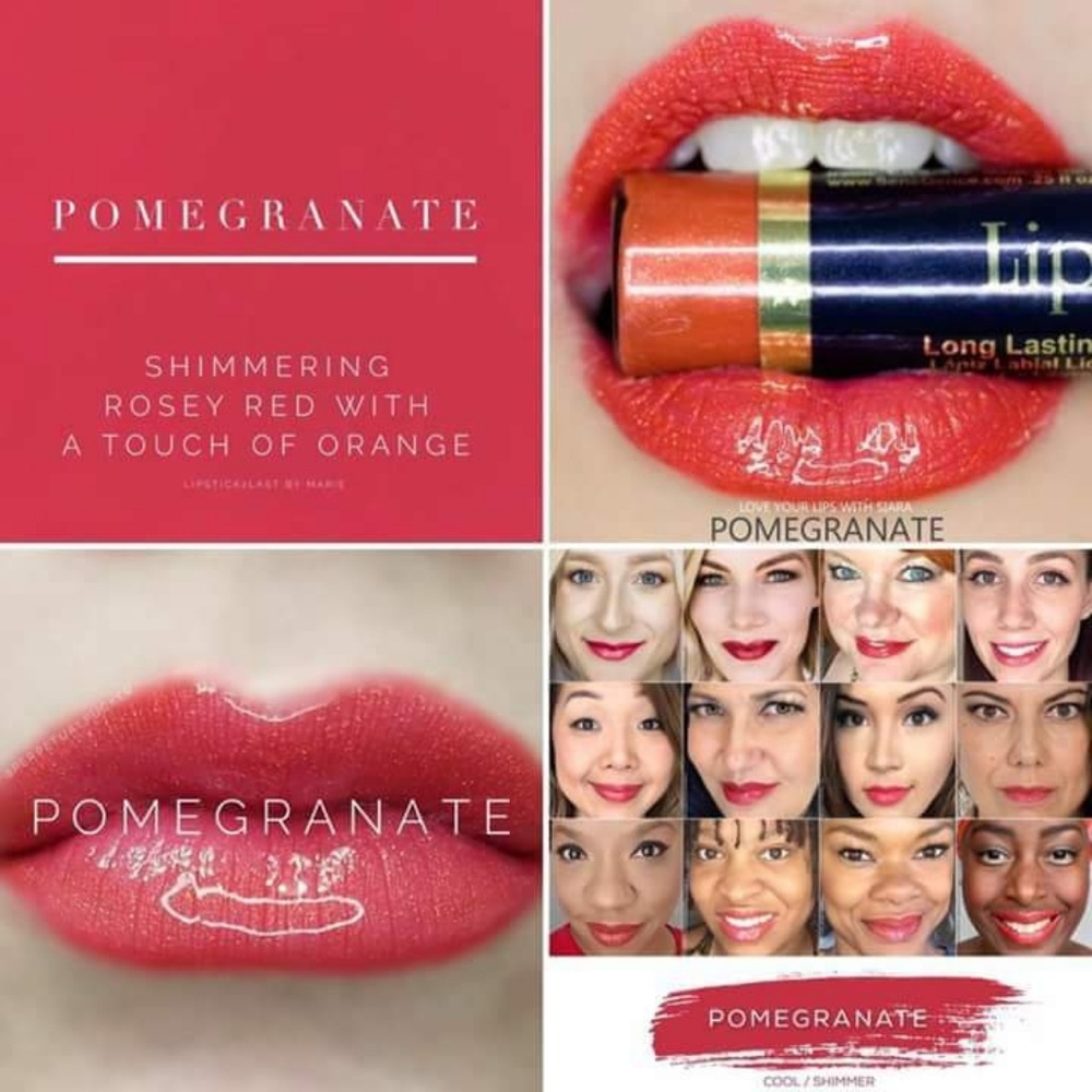 SeneGence Lip Sense Pomegranate color